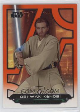 2018 Topps Star Wars Galactic Files Reborn - [Base] - Orange #AOTC-22 - Obi-Wan Kenobi