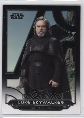 2018 Topps Star Wars Galactic Files Reborn - [Base] #TLJ-1 - Luke Skywalker