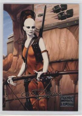 2018 Topps Star Wars Galaxy - [Base] #3 - New Visions - Aurra Sing on Tatooine