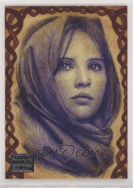 2018 Topps Star Wars Galaxy - [Base] #32 - New Visions - Rebel Jyn Erso