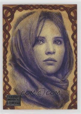 2018 Topps Star Wars Galaxy - [Base] #32 - New Visions - Rebel Jyn Erso