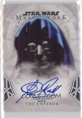 2018 Topps Star Wars Masterwork - Autographs #A-CR - Clive Revill Voice of The Emperor