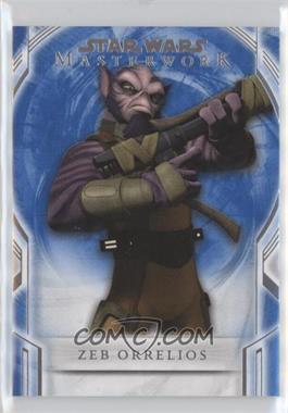 2018 Topps Star Wars Masterwork - [Base] - Blue #39 - Zeb Orrelios