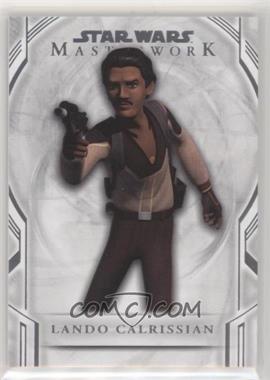 2018 Topps Star Wars Masterwork - [Base] #113 - Short Print - Lando Calrissian