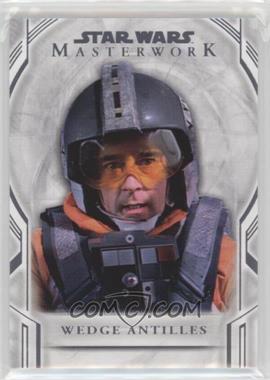 2018 Topps Star Wars Masterwork - [Base] #123 - Short Print - Wedge Antilles