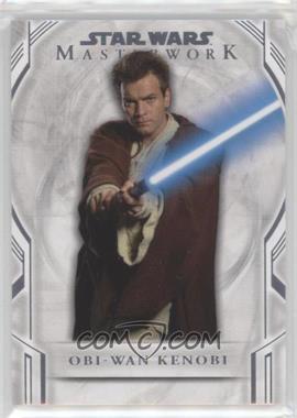 2018 Topps Star Wars Masterwork - [Base] #5 - Obi-Wan Kenobi