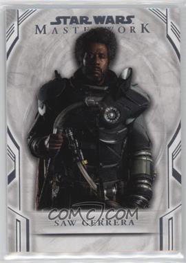 2018 Topps Star Wars Masterwork - [Base] #52 - Saw Gerrera