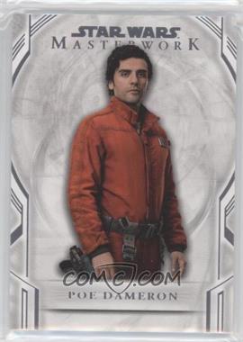 2018 Topps Star Wars Masterwork - [Base] #75 - Poe Dameron