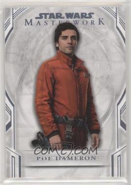 2018 Topps Star Wars Masterwork - [Base] #75 - Poe Dameron