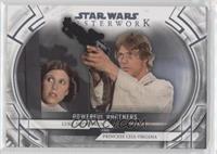 Luke Skywalker and Princess Leia Organa