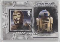 C-3PO and Jabba The Hutt's Palace (R2-D2) #/200