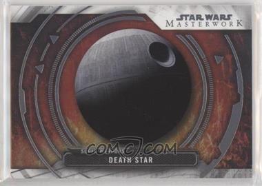 2018 Topps Star Wars Masterwork - Super Weapons #SW-1 - Death Star