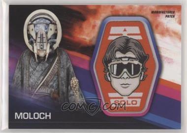 2018 Topps Star Wars: Solo - Manufactured Patches #MP-MH - Han Solo Patch - Moloch