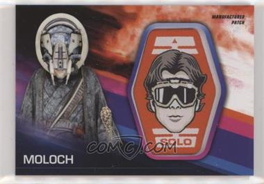 2018 Topps Star Wars: Solo - Manufactured Patches #MP-MH - Han Solo Patch - Moloch