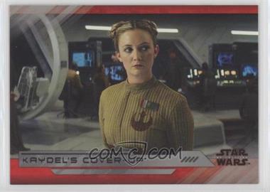 2018 Topps Star Wars: The Last Jedi Series II - [Base] - Silver #43 - Kaydel's Cover-Up /25