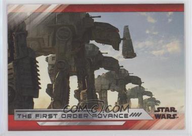 2018 Topps Star Wars: The Last Jedi Series II - [Base] #83 - The First Order Advance