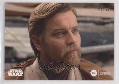 2019 Topps Star Wars Authentics - [Base] #A-EM.2 - Series One - Ewan McGregor as Obi-Wan Kenobi /99
