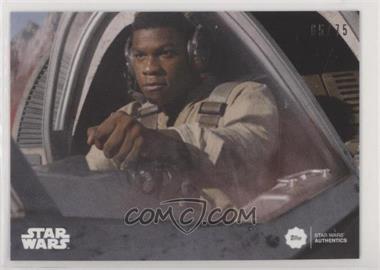 2019 Topps Star Wars Authentics - [Base] #A-JB - Series Two - John Boyega as Finn /75 [EX to NM]