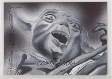 2019 Topps Star Wars Black and White: Empire Strikes Back - Sketch Cards #_JAMA - Jay Manchand /1