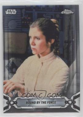 2019 Topps Star Wars Chrome Legacy - [Base] #124 - Bound by the Force