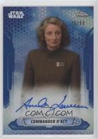 Amanda Lawrence as Commander D'Acy [EX to NM] #/99