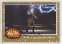 Obi-Wan Against Count Dooku #/25