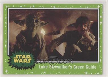 2019 Topps Star Wars: Journey to The Rise of Skywalker - [Base] - Green #48 - Luke Skywalker's Green Guide