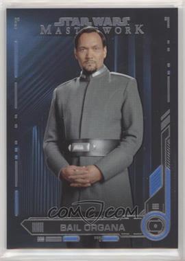 2019 Topps Star Wars Masterwork - [Base] - Blue #24 - Bail Organa