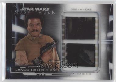 2019 Topps Star Wars Masterwork - Film Cel Relic #FC-LC6 - Lando Calrissian - Star Wars: Return of the Jedi /1