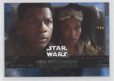 2019 Topps Star Wars Rise of Skywalker Series 1 - [Base] - Blue #70 - Finn and Jannah