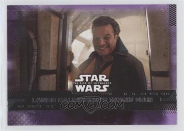 2019 Topps Star Wars Rise of Skywalker Series 1 - [Base] - Purple #84 - Lando Calrissian's Warm Grin