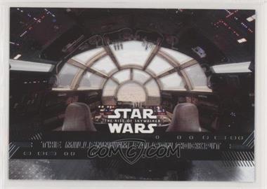 2019 Topps Star Wars Rise of Skywalker Series 1 - [Base] #90 - The Millennium Falcon Cockpit