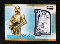 R2-D2 Medallion - C-3PO #/25