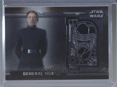 2019 Topps Star Wars Rise of Skywalker Series 1 - Commemorative Medallion - Orange #MC-KH - Kylo Ren Medallion - General Hux /50 [EX to NM]