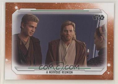 2019 Topps Star Wars Skywalker Saga - [Base] - Orange #12 - A Nervous Reunion