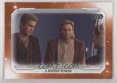 2019 Topps Star Wars Skywalker Saga - [Base] - Orange #12 - A Nervous Reunion