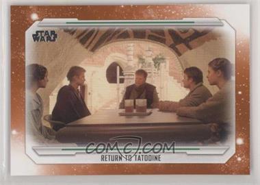 2019 Topps Star Wars Skywalker Saga - [Base] - Orange #19 - Return to Tatooine