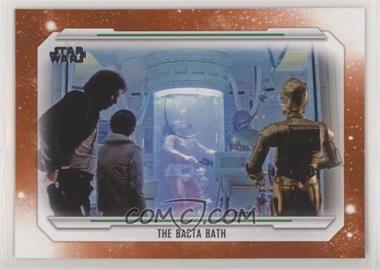 2019 Topps Star Wars Skywalker Saga - [Base] - Orange #57 - The Bacta Bath