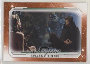 2019 Topps Star Wars Skywalker Saga - [Base] - Orange #66 - Bargaining With The Hutt