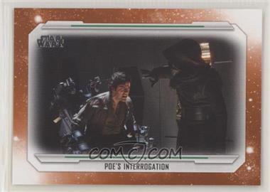 2019 Topps Star Wars Skywalker Saga - [Base] - Orange #86 - Poe's Interrogation