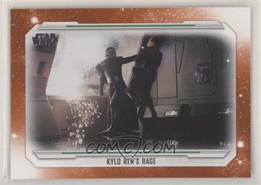 2019 Topps Star Wars Skywalker Saga - [Base] - Orange #88 - Kylo Ren's Rage