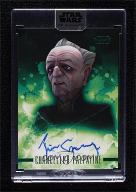 2019 Topps Star Wars: Stellar Signatures - [Base] - Green #A-TC - Tim Curry as Chancellor Palpatine /20 [Uncirculated]