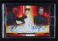 Ray Park as Darth Maul, Paul Bettany as Dryden Vos [Uncirculated] #/10