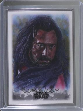 2019 Topps Star Wars: Stellar Signatures - Stellar Art Reproduction #59 - Baze Malbus /100