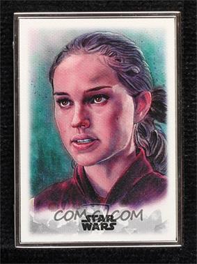 2019 Topps Star Wars: Stellar Signatures - Stellar Art Reproduction #72 - Padme Amidala /100