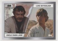 Uncle Owen Lars, Luke Skywalker