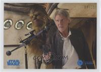 Harrison Ford as Han Solo #/25