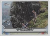 Rey Travels To Ahch-To