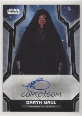 2020 Topps Star Wars Holocron - Autographs - Black #A-RP - Ray Park as Darth Maul /5