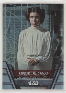 2020 Topps Star Wars Holocron - [Base] - Foilboard #REB-2 - Princess Leia Organa